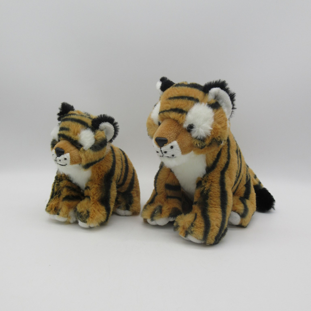 Plush Sitting Tiger