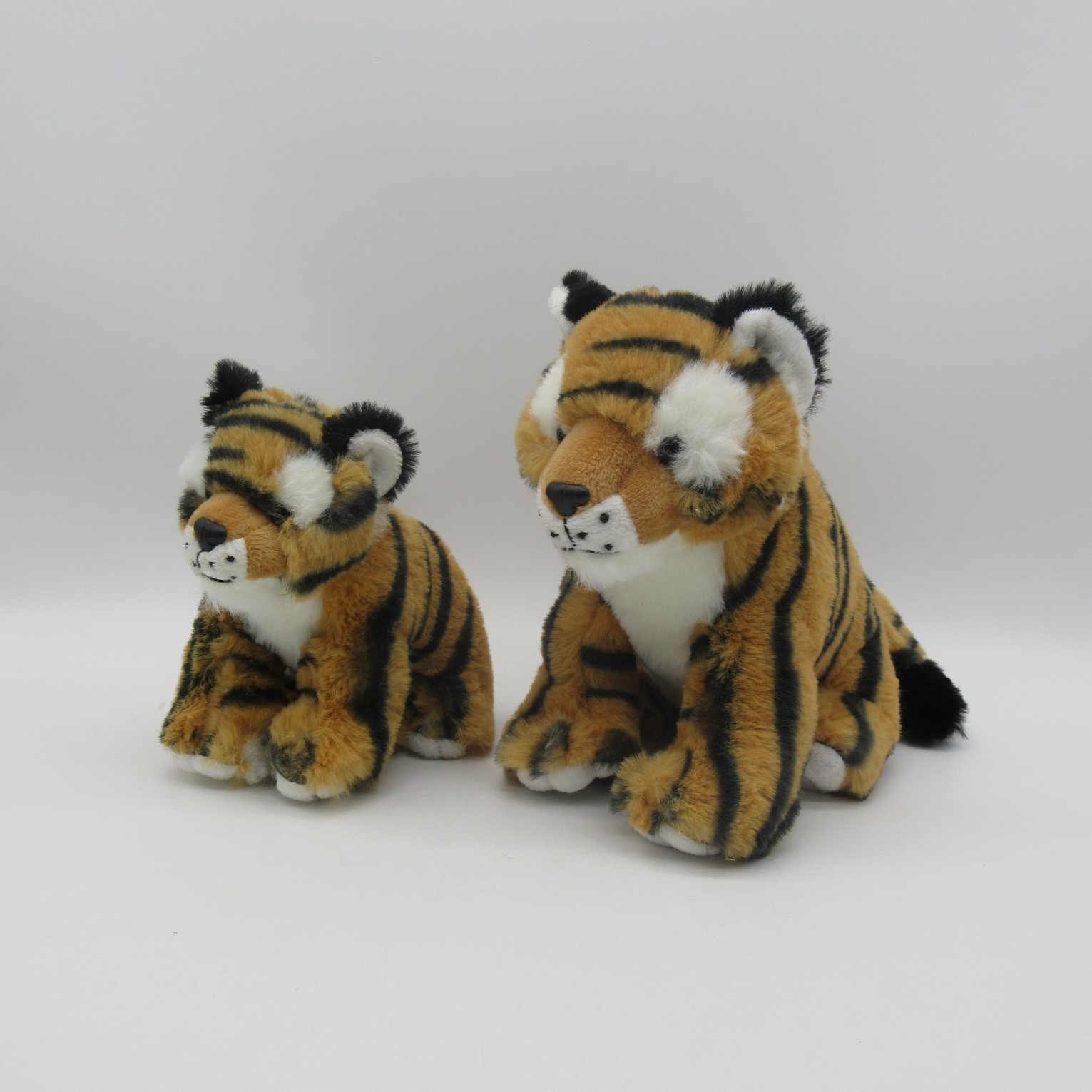 Plush Sitting Tiger