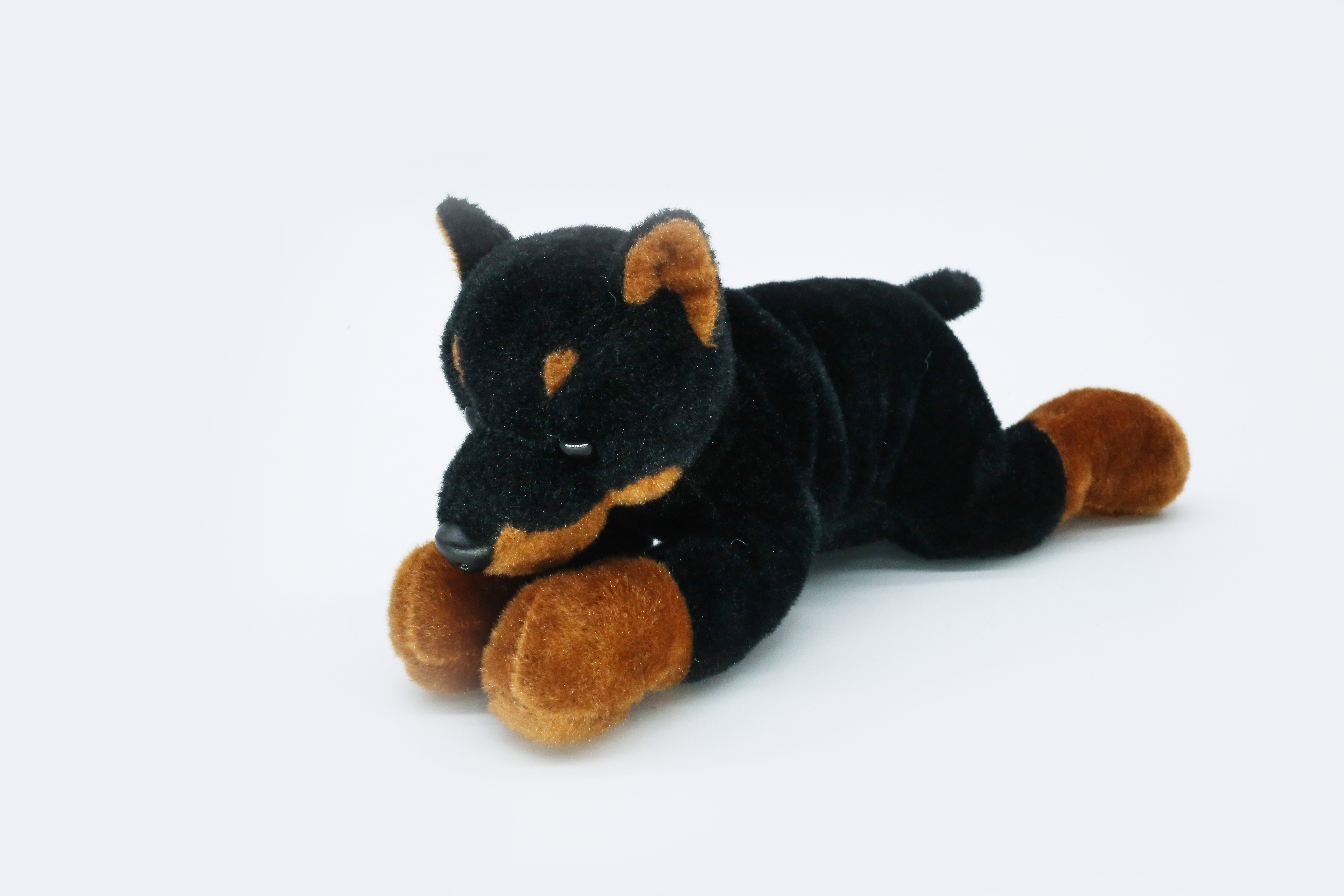Lying Down Plush Puppy
