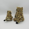 Plush Sitting Leopard
