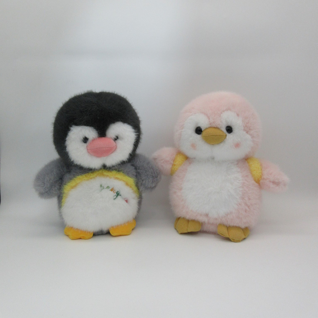 Plush Penguin With Embroidery / bag
