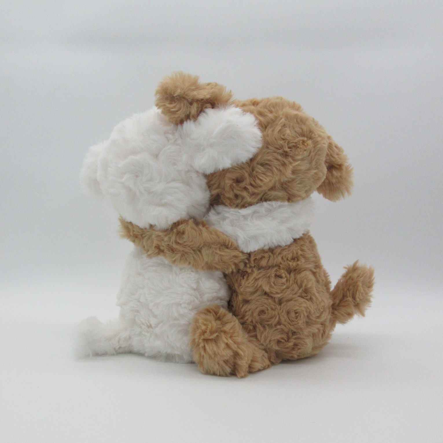 Hugging Plush Puppies with Bean Bag