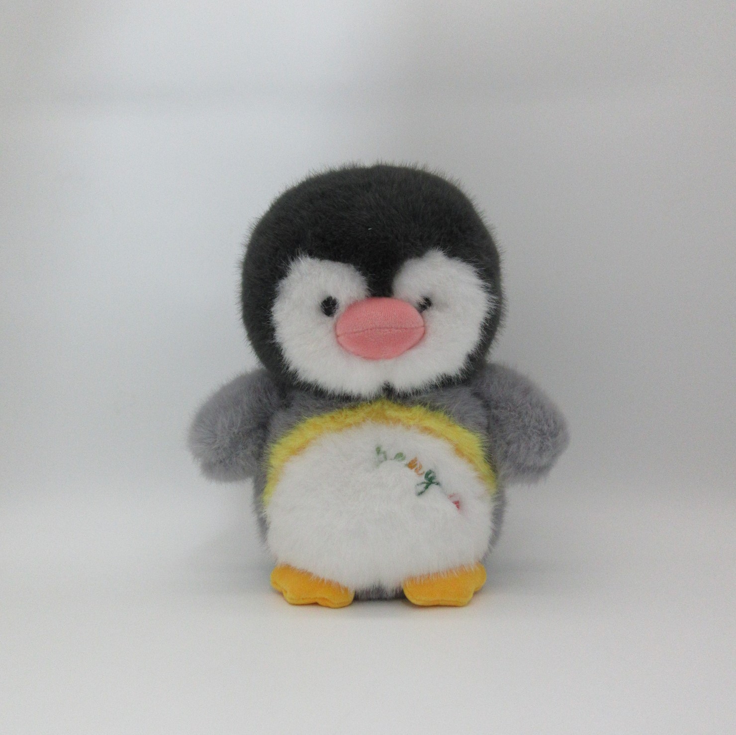 Plush Penguin With Embroidery / bag