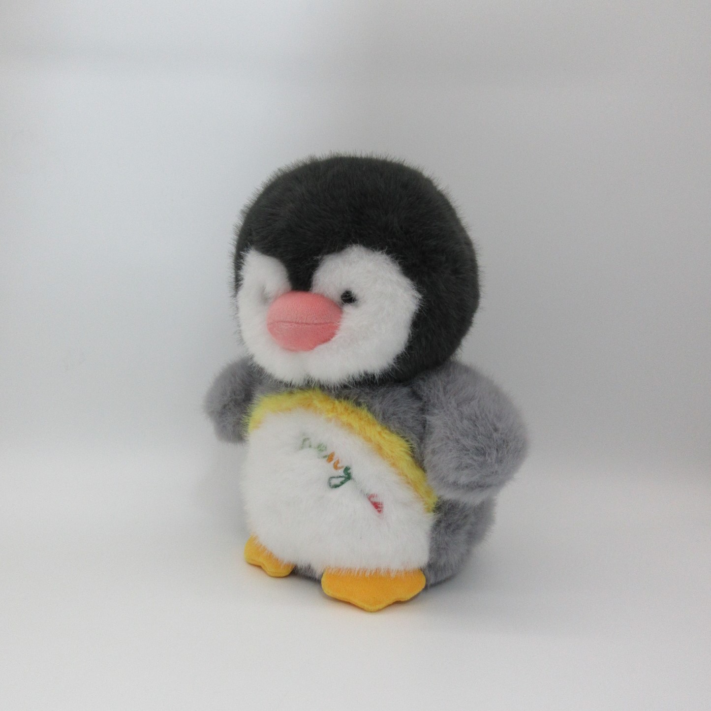 Plush Penguin With Embroidery / bag