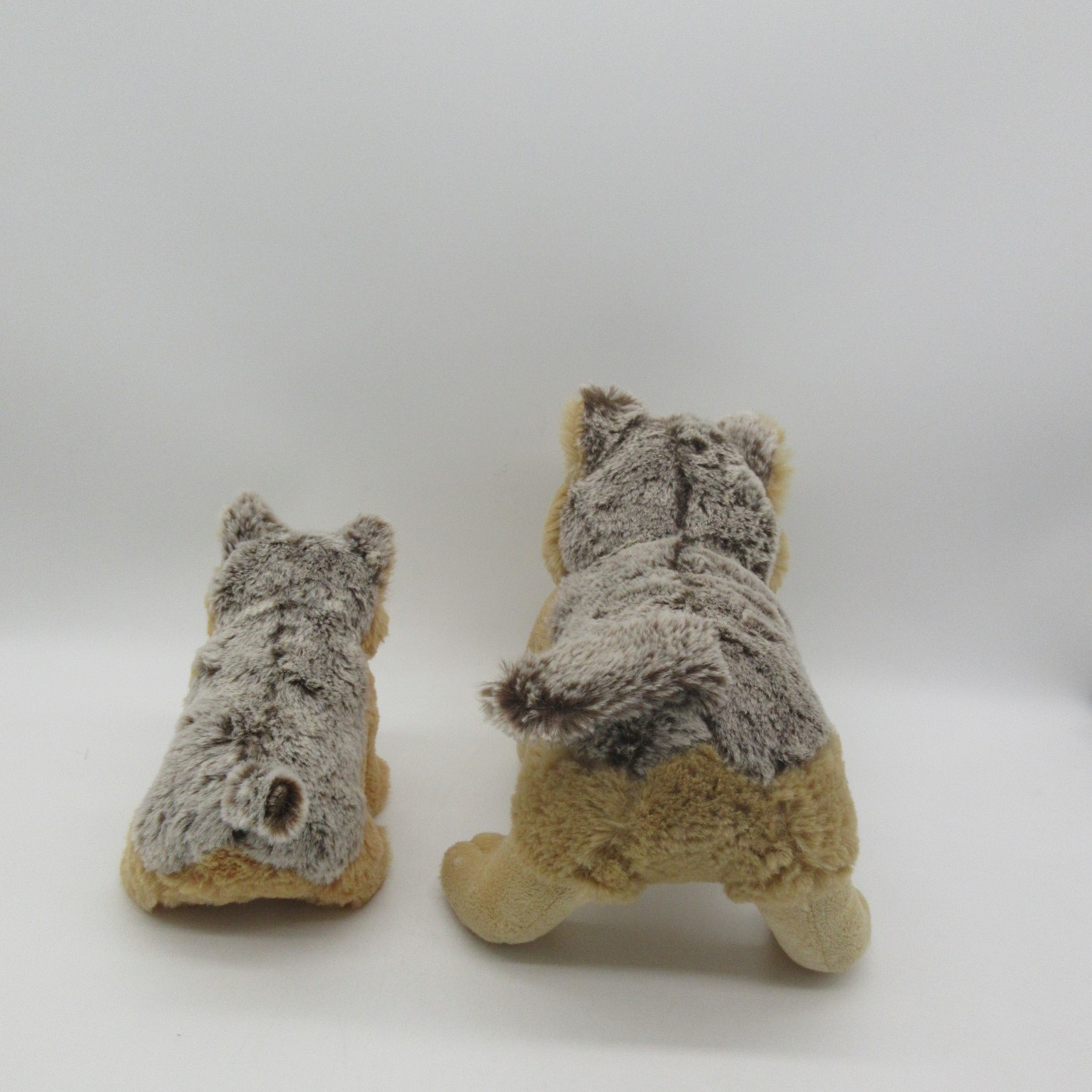 Plush Sitting Wolf